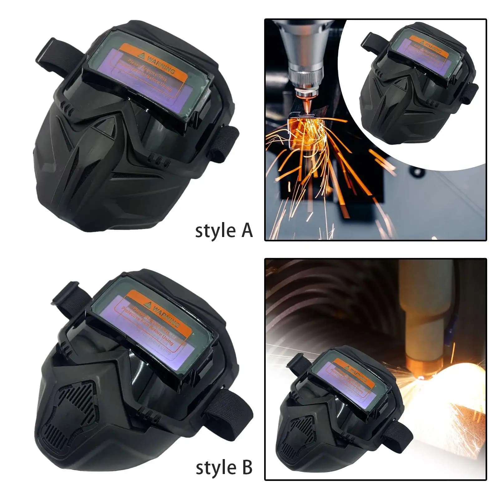 Professional Welding Cover Darkening Mask Grinding Face Hood Shield for Welding Accessories