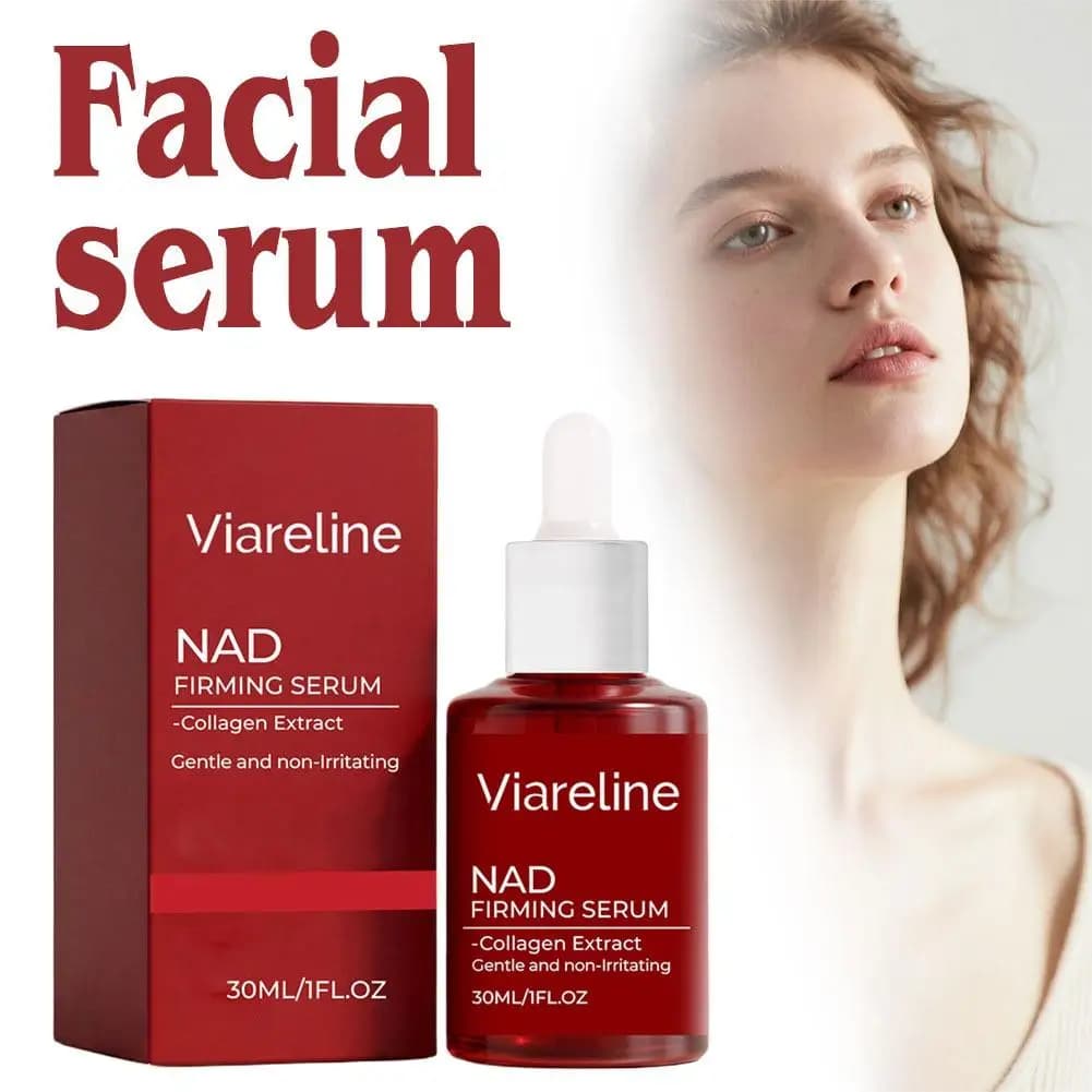 NAD Collagen Serum Skin Elasticity Booster Hydrating Plumping Non Greasy Facial Essence for Smooth Defined Looking Skin
