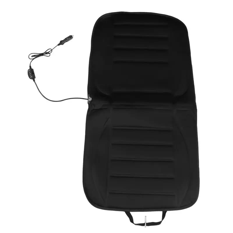 A64P heated car seat cushion - Automatic seat heater with automatic head with lumbar support - Cold winter weather protection heater