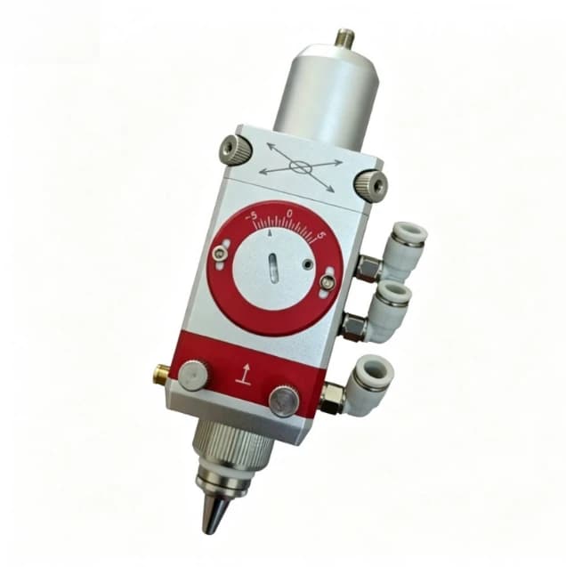 SMA905 Fiber Laser Cutting Head, 2000W Compatible DIY Mini Laser Head for Pumping, 3D Printer Engraver Accessory