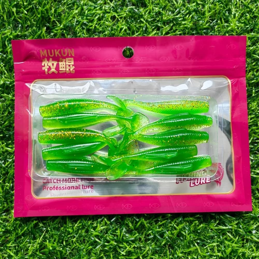10 pzTPR Esca Morbida 65mm 2.65g 55mm 1.65g Morbido Paddle Tail Swimbait Esche Da Pesca Artificiale Esca In Silicone Wobblers Esche Morbide