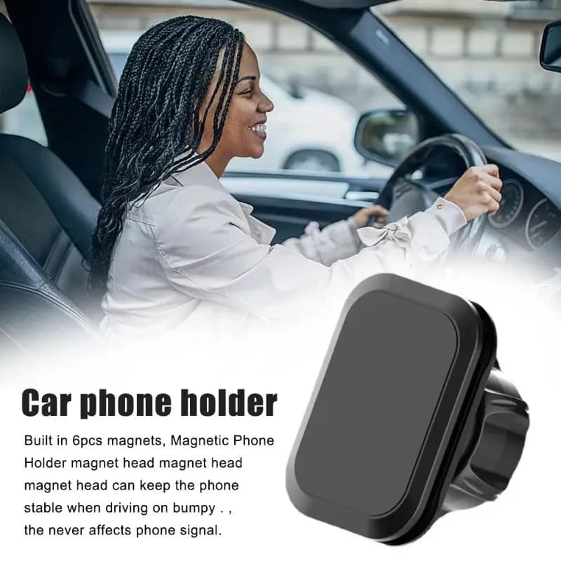 17mm Ball Head Magnetic Car Phone Holder Magnet Mount Phone GPS Mobile Bracket Accessories Smart Cellphone Stand Support L5A2