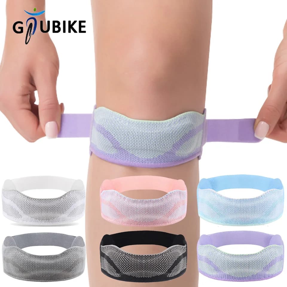 GTUBIKE 1 pc knee brace rotulean tendon, knee brace hiking, basketball, running, knee brace, tennis, tendon, volleyball