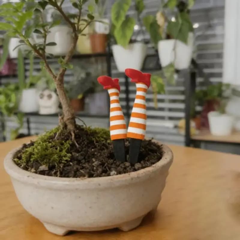 Set di Mini Ornamenti Floreali per Giardino, Prato, Cortile, Decorazione per Vasi da Scrivania, Accessori Creativi per la Casa e Regalo