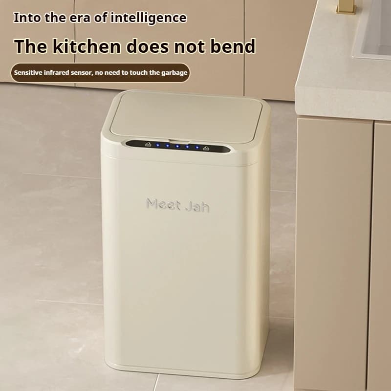 Pattumiera con sensore intelligente pattumiera automatica in acciaio inossidabile per bagno cucina secchio intelligente immondizia 13L 20L 25L cestino della spazzatura