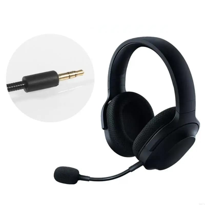 3.5 mm Microphone Replacement Game Microphone for Game Headphones Barracuda X Foam Cover for Microphone with Noise Cancellation