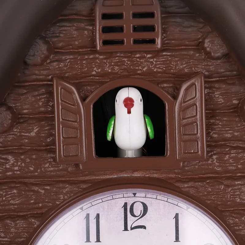 European cuckoo wall clock children's bedroom hour clock home living room decoration retro wall cuckoo clock