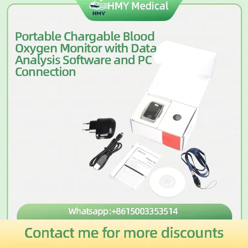 CMS50H professional pulse meter with OLED display | Instant reading for SPO2 and heart rate | Continuous health monitoring