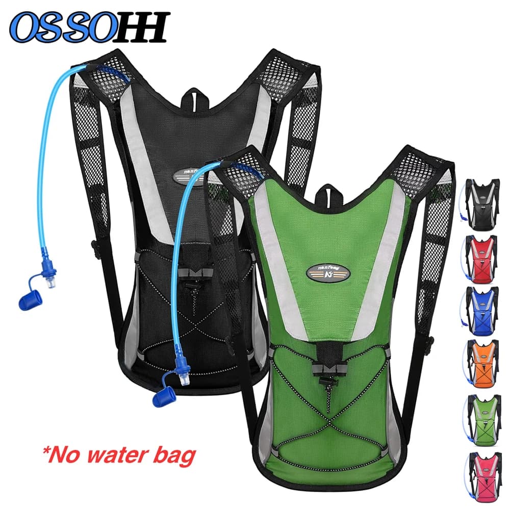 1Pcs Lightweight Hydration Backpack, Running Backpack, Hydro Water Daypack for Cycling Hiking Rave for Men Women