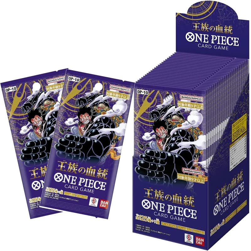 BANDAI ONE PIECE Card Game Royal Bloodline OP-10 Booster BOX Giapponese TCG Carte Collezionabili
