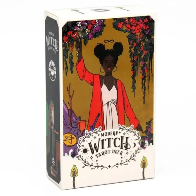 The Modern Witch Tarot Deck Guida Carta da tavolo Gioco di carte Carta magica per divinazione del destino