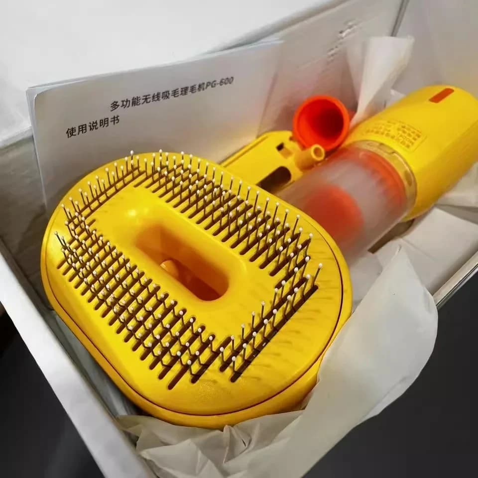 Pet grooming automatic vacuum cleaner, universal hair suction, combing and cleaning machine for cats and dogs