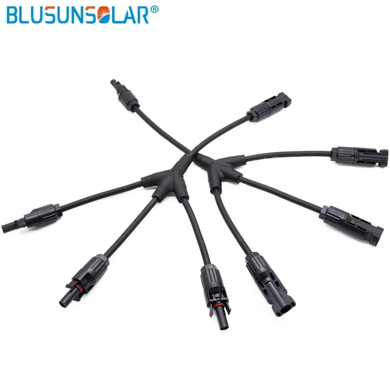 3 in 1 Y Branch Parallel Connect 3Y Branch Elettrico Solare 30A 1000V Connettore Connettore del cavo del pannello solare
