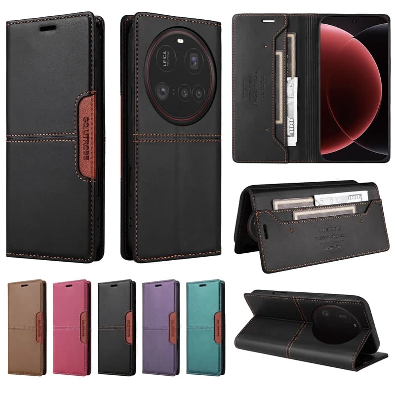 For Xiaomi 15 Ultra Case Flip Leather Phone Case on For Xiomi 15 Ultra XiaoMi15Ultra 15Ultra Wallet Card Magnet Cover Etui Capa