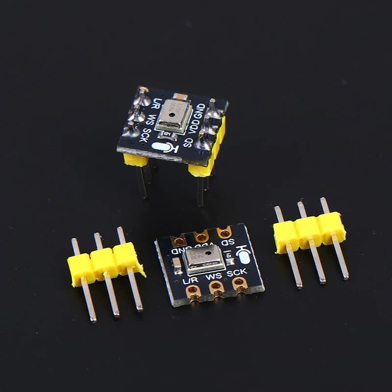 【C】Modulo microfono omnidirezionale INMP441 Modulo sensore MEMS con uscita digitale I2S a basso consumo e alta precisione a 24 bit per ESP32