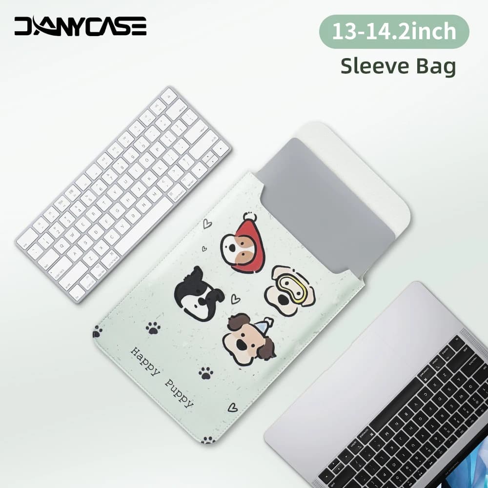 Borsa a tracolla per laptop e tablet da 13.6 e 14.2 pollici per Apple Macbook, Lenovo, Huawei, Xiaomi, Notebook, iPad