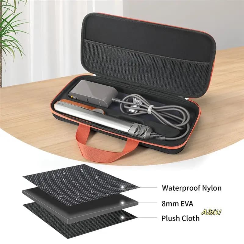 Hair Plate Case for Airstrait HT01 Hair Plate Organizer Double Hinge Case