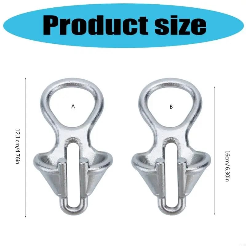 Dispositivo di ormeggio della corda di bloccaggio della catena per ancore per corda da 6-8 mm/8-10 mm o ancore a catena Accessorio marino per fermacatena