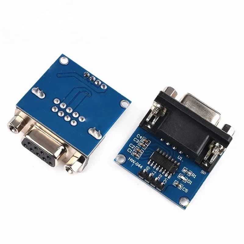 10 pcs MAX32 RS232 to TTL Module Serial Door Converter DB9 Connector MAX232 For Arduino