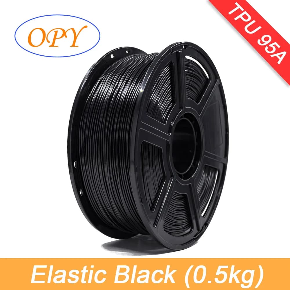 OPY TPU Flex filamento flessibile 1.75mm 10m 100g 0.5kg 95A stampa 3D plastica natura nero giallo verde rosso blu