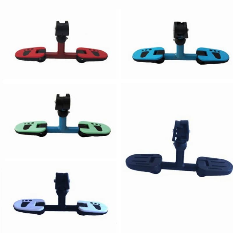 Bambini Scooter Trike pedale pieghevole pedale accessori passeggino passeggino posizionamento piede palla poggiapiedi