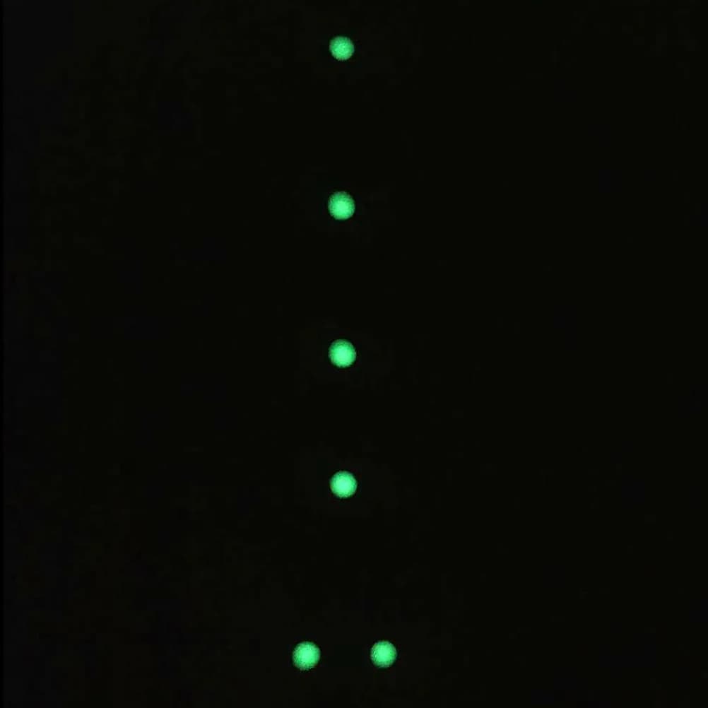 100 Pezzi Incastri Luminosi per Tastiera di Chitarra, Marcatori di Tasti in Conchiglia da 6mm per Chitarra, Ukulele, Basso, Banjo, Mandolino