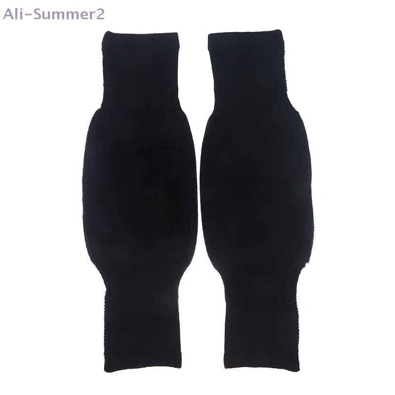 {MX} 1 paio di ginocchiere termiche in cashmere invernale, ginocchiere per gambe, ginocchiere unisex, supporto per dolore articolare, tendinite, artrite
