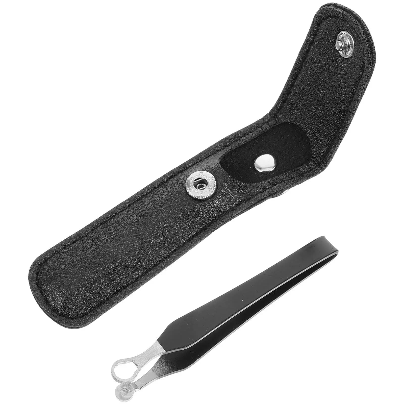 Set Rifinitore per Peli del Naso da Uomo in Acciaio Inossidabile, Multiuso, per Barba, Baffi e Sopracciglia, Strumento per la Rimozione dei Peli del Naso