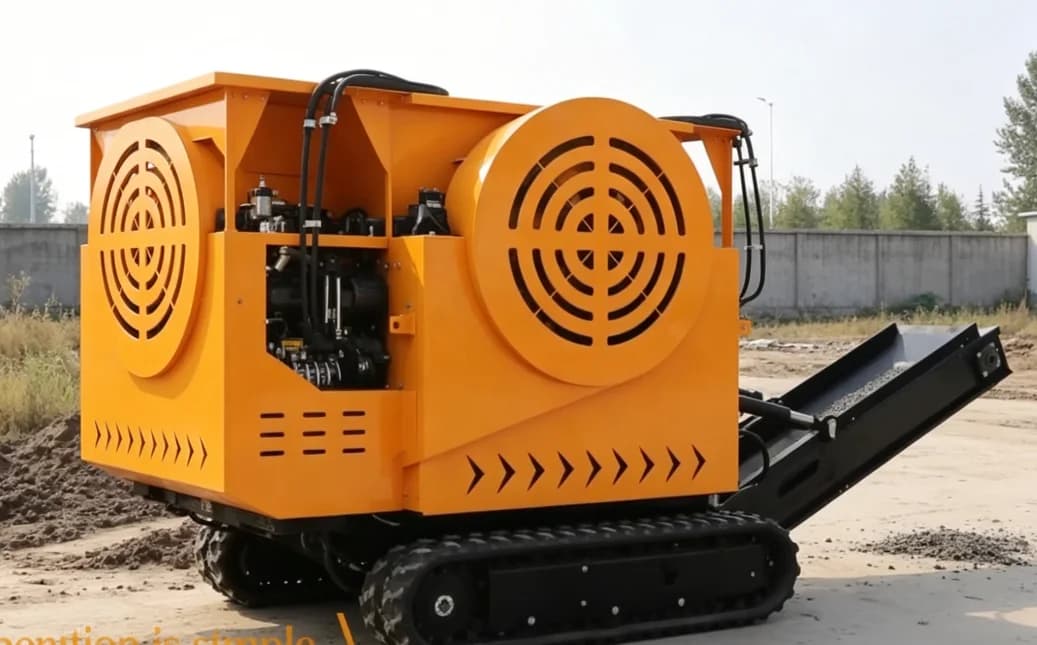 Top Performance Crawler stone Jaw Crusher Portable Tracked Mobile Jaw Crusher for Pavement Foundation Construction