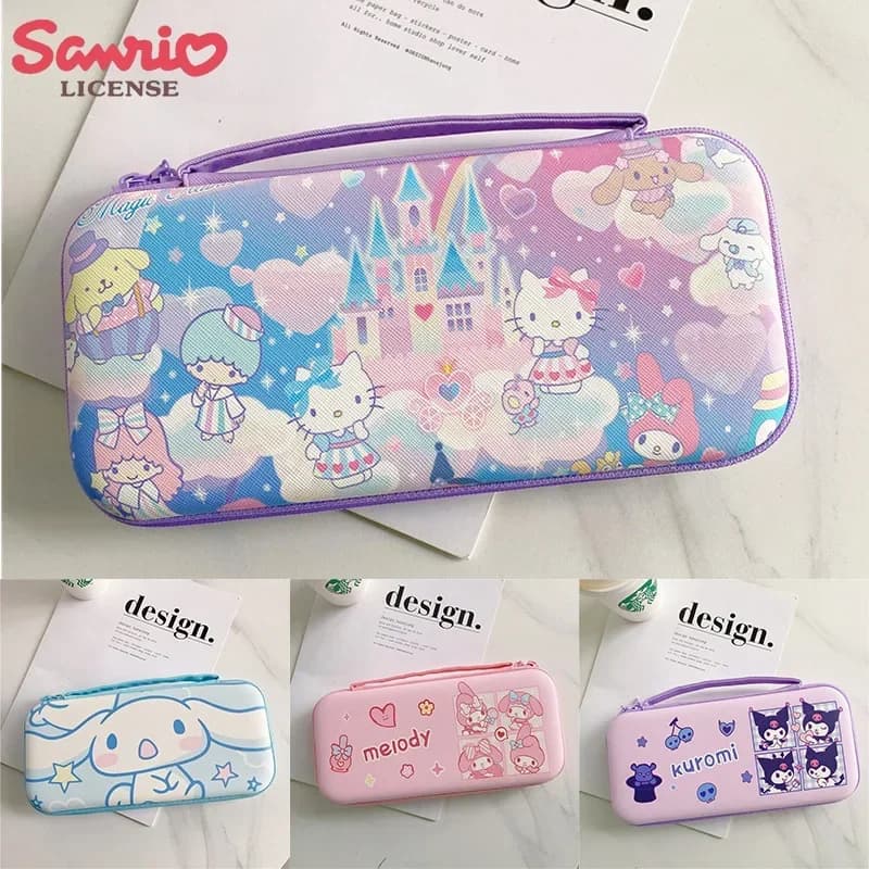 Custodia Protettiva per Nintendo Switch, Cover per NS, Astuccio Protettivo per Switch Lite, Borsa Portatile per Dispositivo di Gioco OLED