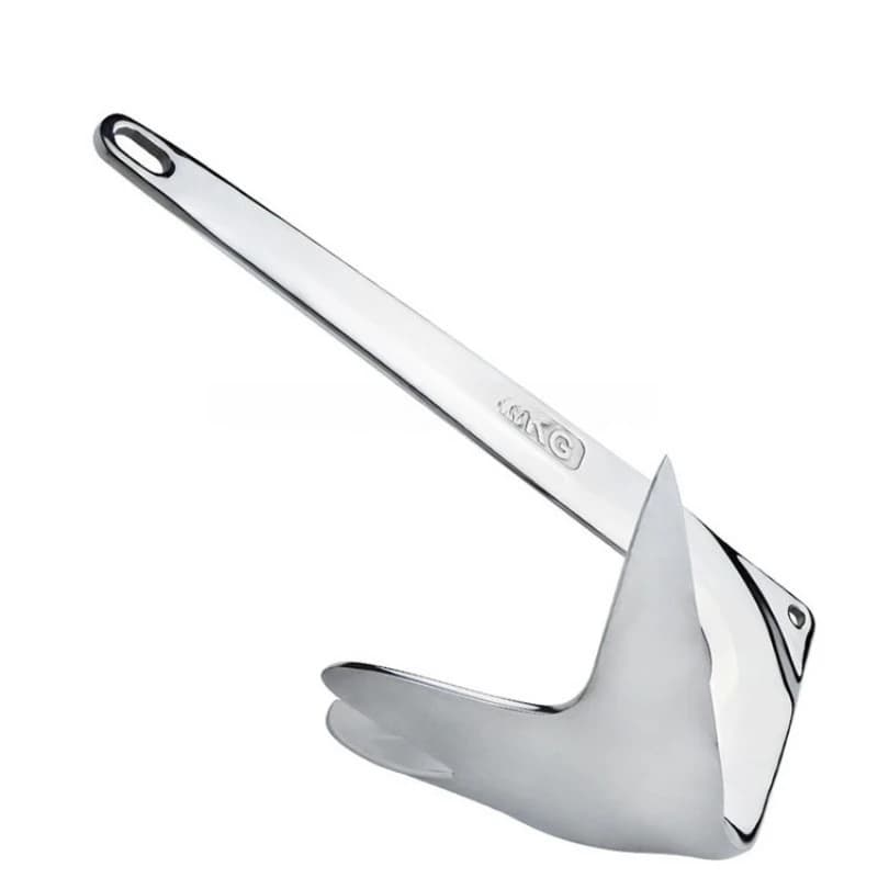 316 Stainless Steel High Holding Power Boat Anchor, Marine Hardware Accessory for Yachts & Fishing Boats