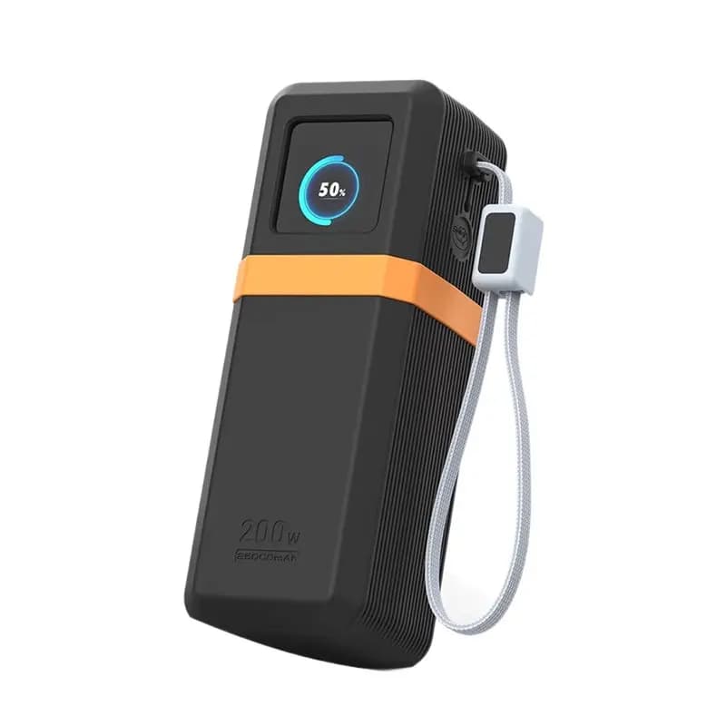 Consegna in 24 ore: Custodia in silicone antiurto con intagli precisi per power bank UGREEN Nexode 200W 25000mAh