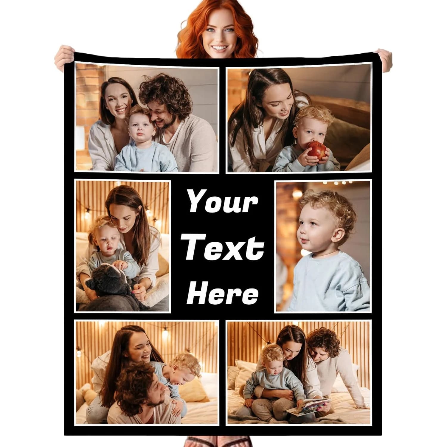 testo, coperte con immagini personalizzate personalizzate con foto di coperte con foto, immagini di coperte personalizzate utilizzando le mie foto.