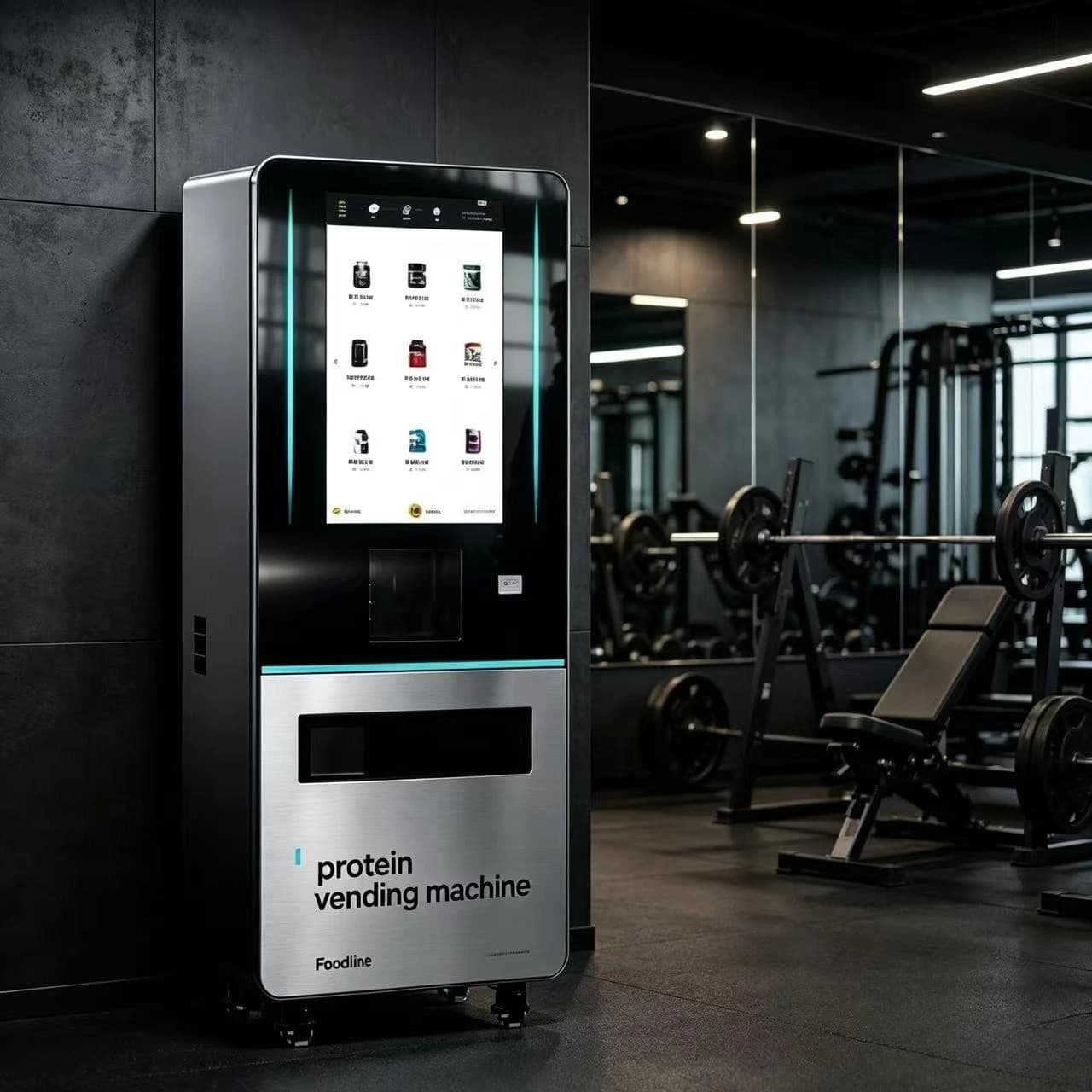 Durable Commercial Protein Powder Vending Machine Automatic Smart Supplement Kiosk with Large Capacity for Airports and Malls