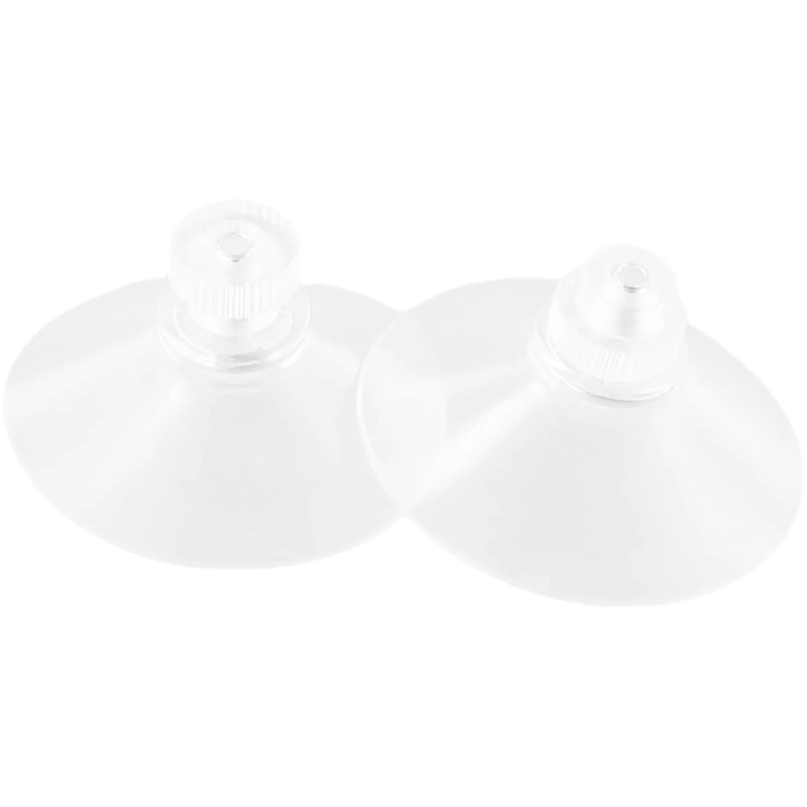Ventose trasparenti con vite a testa cilindrica da 41/40/25/20mm, ganci a ventosa in plastica/gomma bianchi per finestre, 10 pezzi, per cucina e bagno