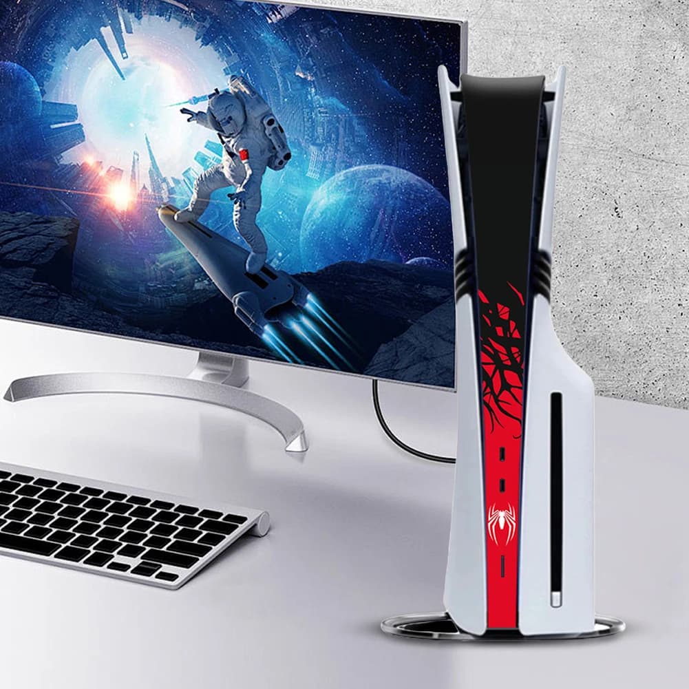 Adesivo Protettivo in Vinile PCV per Console PS5 Pro, Accessori Anti-Graffio