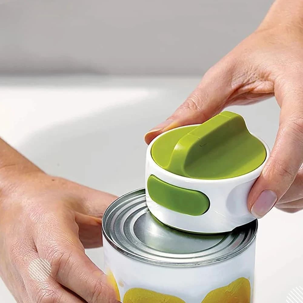 Apriscatole Manuale Portatile Compatto Mini Apriscatole per Birra Sicuro Facile da Usare Gadget da Cucina Utensile per Aprire Barattoli