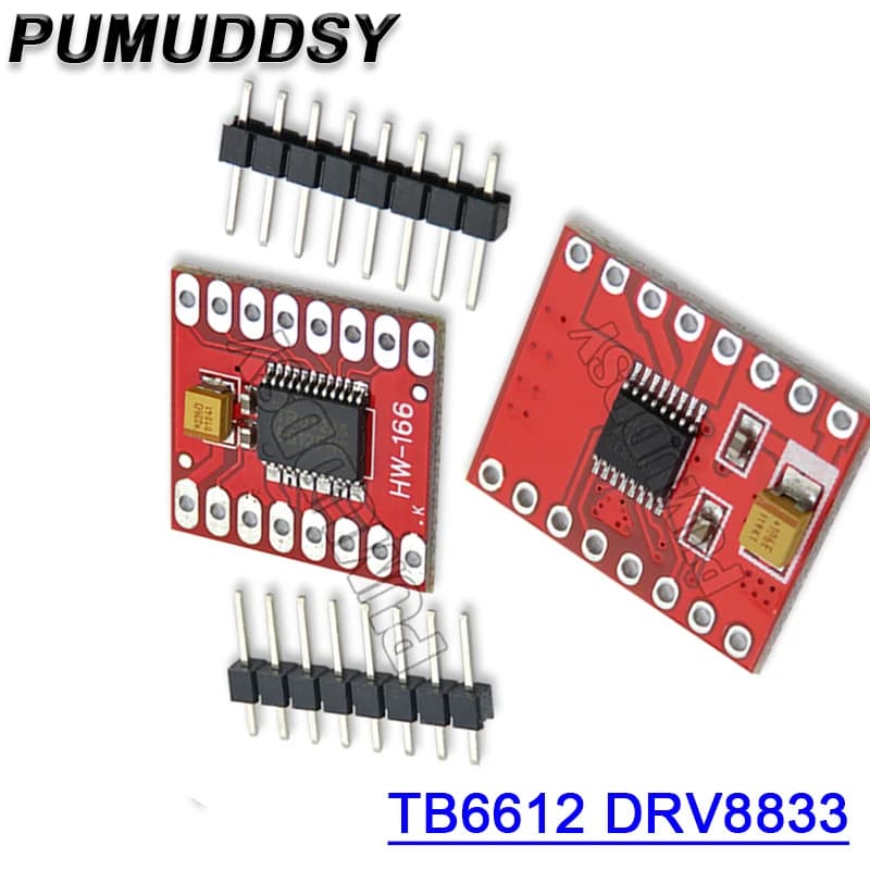 TB6612 DRV8833 1A TB6612FNG dual motor driver for L298N better Arduino microcontroller