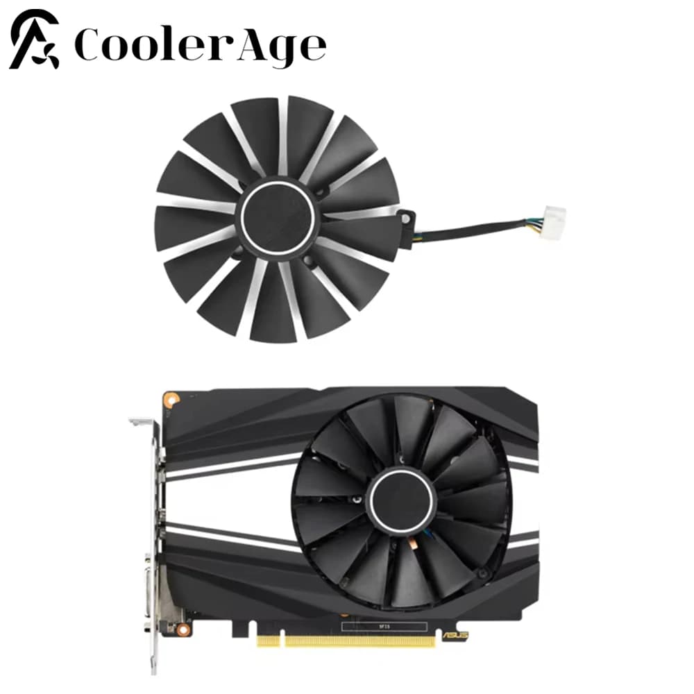 95MM PLD10010B12HH Ventola di raffreddamento di ricambio per ASUS Phoenix GeForce GTX 1650 1660 Ti SUPER RTX 2060 Raffreddamento della scheda video grafica