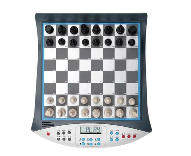 Electronic Smart Chess Game Board, Digital Computer Chess Set with LCD Display for Training