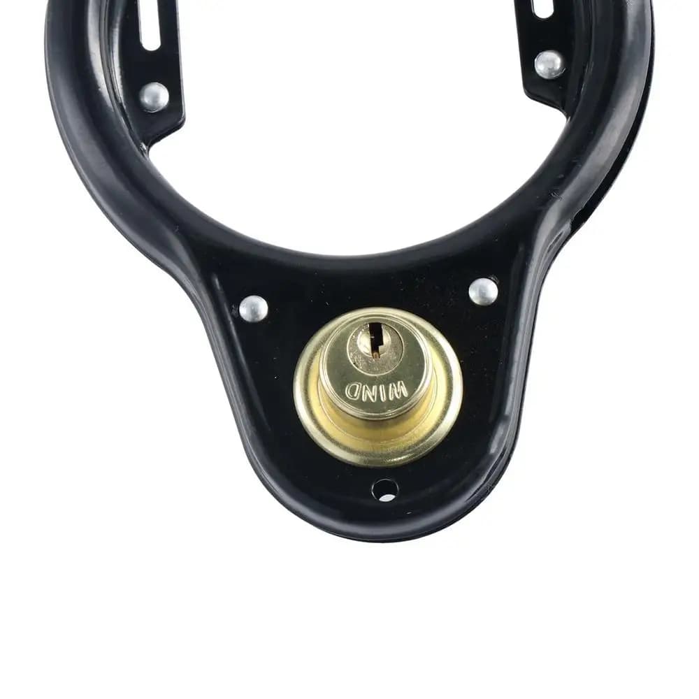 Sicurezza per moto impermeabile vintage durevole con chiave antifurto Forniture per biciclette Lucchetto per bicicletta Lucchetto per ruota Serrature per bici