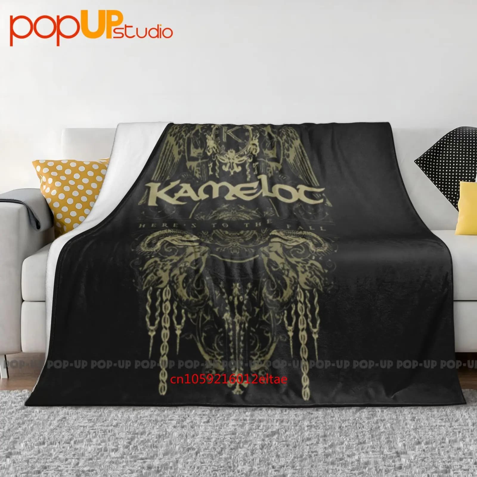 Kamelot Band Snakes Symphonic Metal Coperta ultra morbida Trapunta Copridivano invernale Copridivano
