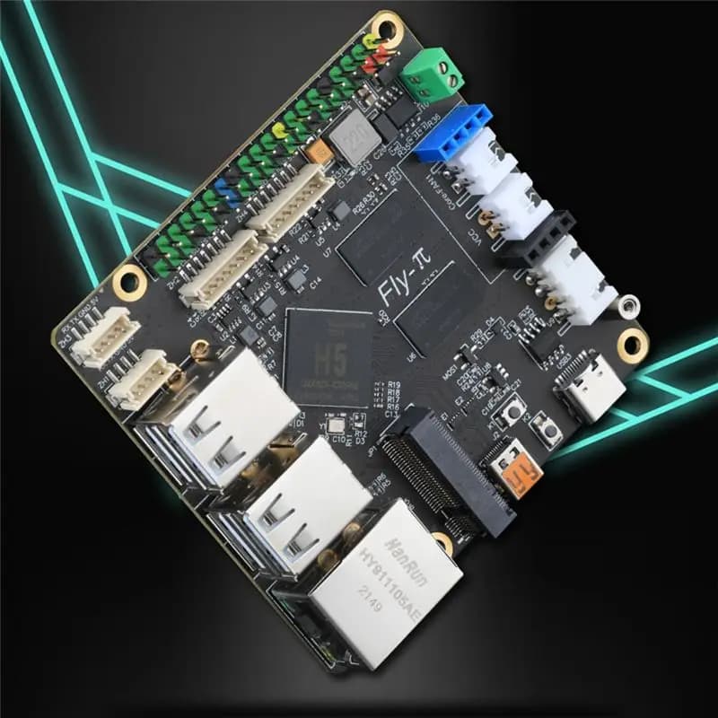 A85P FLY-π V1 Board Replaces Raspberry Pi PC with Klipper & Reprap Firmware for Ender 3 Voron Vzbot V-Core 3(B)