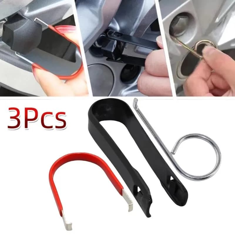 Alloy wheel bolt dadi caps covers extractor tool removing mini portable tweezers wheel repair tool for Audi for Volkswagen car tool