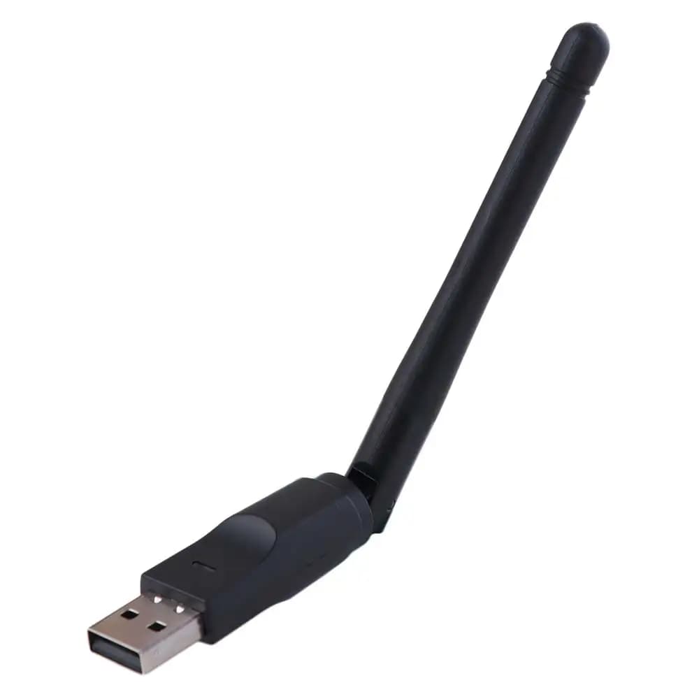 Dongle Wi-Fi 150Mbps MT7601, Scheda di Rete MT7601/8188 2.4GHz 150Mbps, Adattatore USB Wi-Fi con Display LED, Ricevitore Wi-Fi