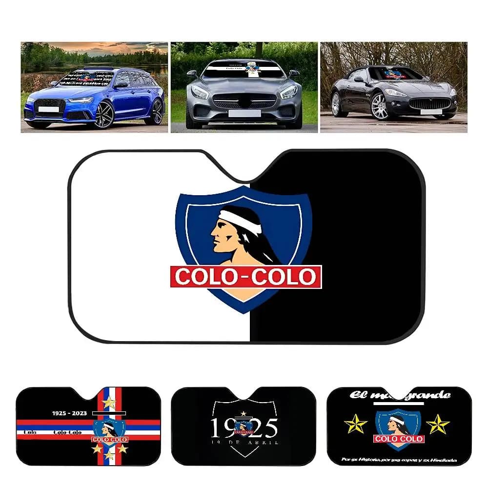 Parasole Pieghevole per Parabrezza Auto Club C-Colo Deportivo, Copertura Protettiva Anti-UV per Finestrini Auto, Mantiene l'Auto Fresca