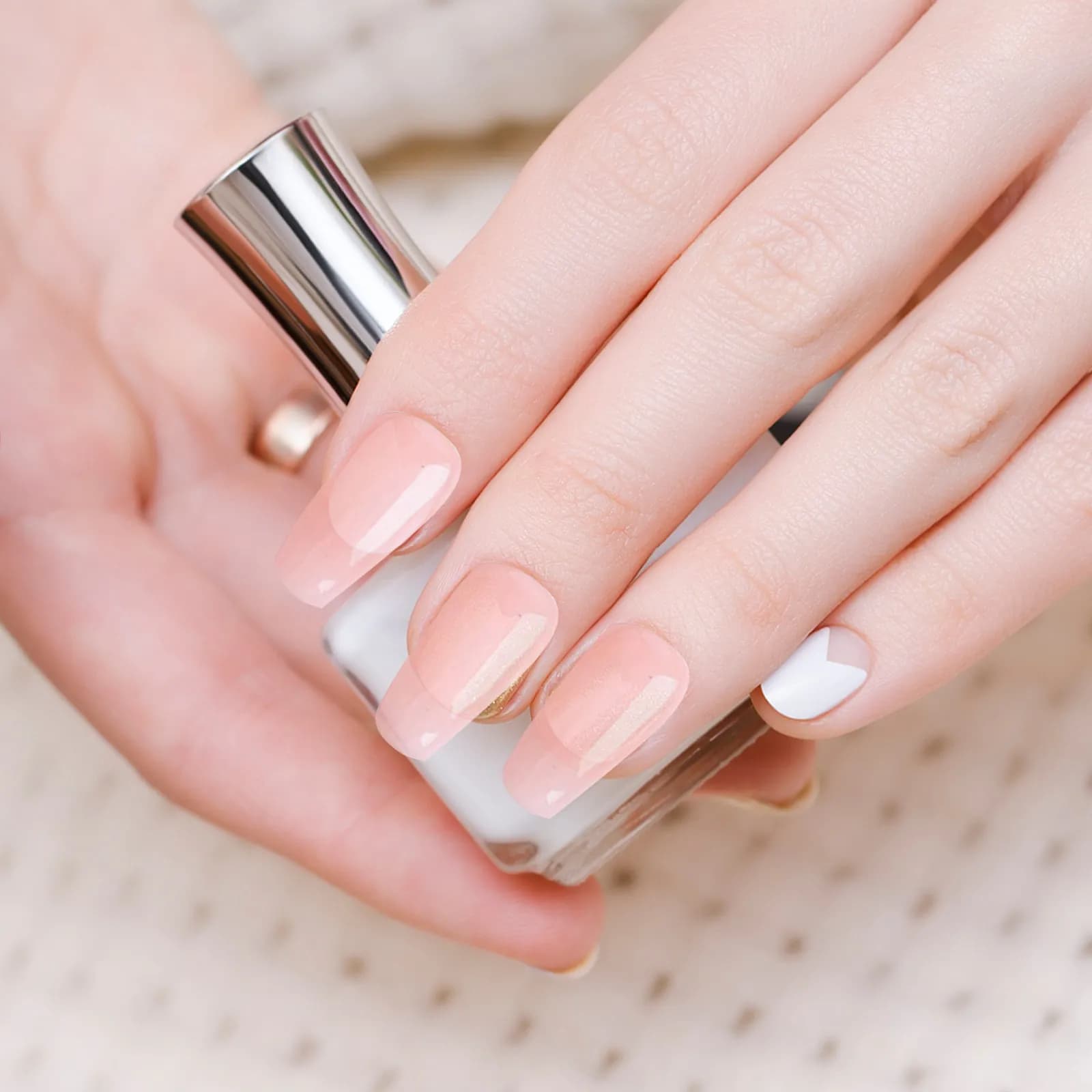 4 scatole di colla per estensione delle unghie, gel professionali leggeri multicolori per nail art, gel per manicure fai da te, forniture per manicure femminile