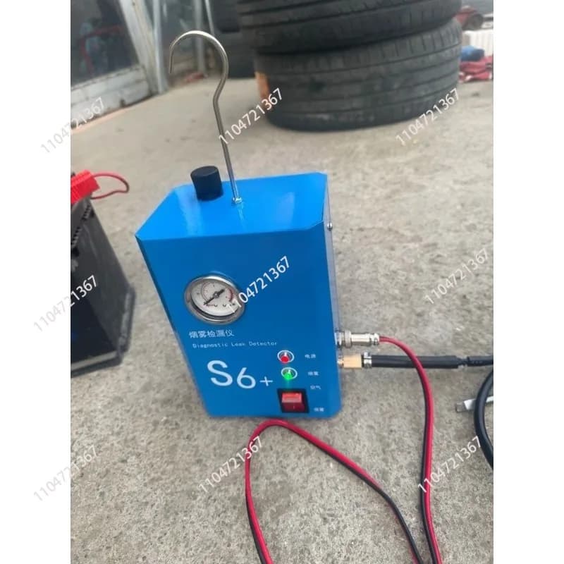 Rilevatore di perdite per auto, macchina per fumo, rilevamento perdite tubi di aspirazione e scarico motore, 1 pz