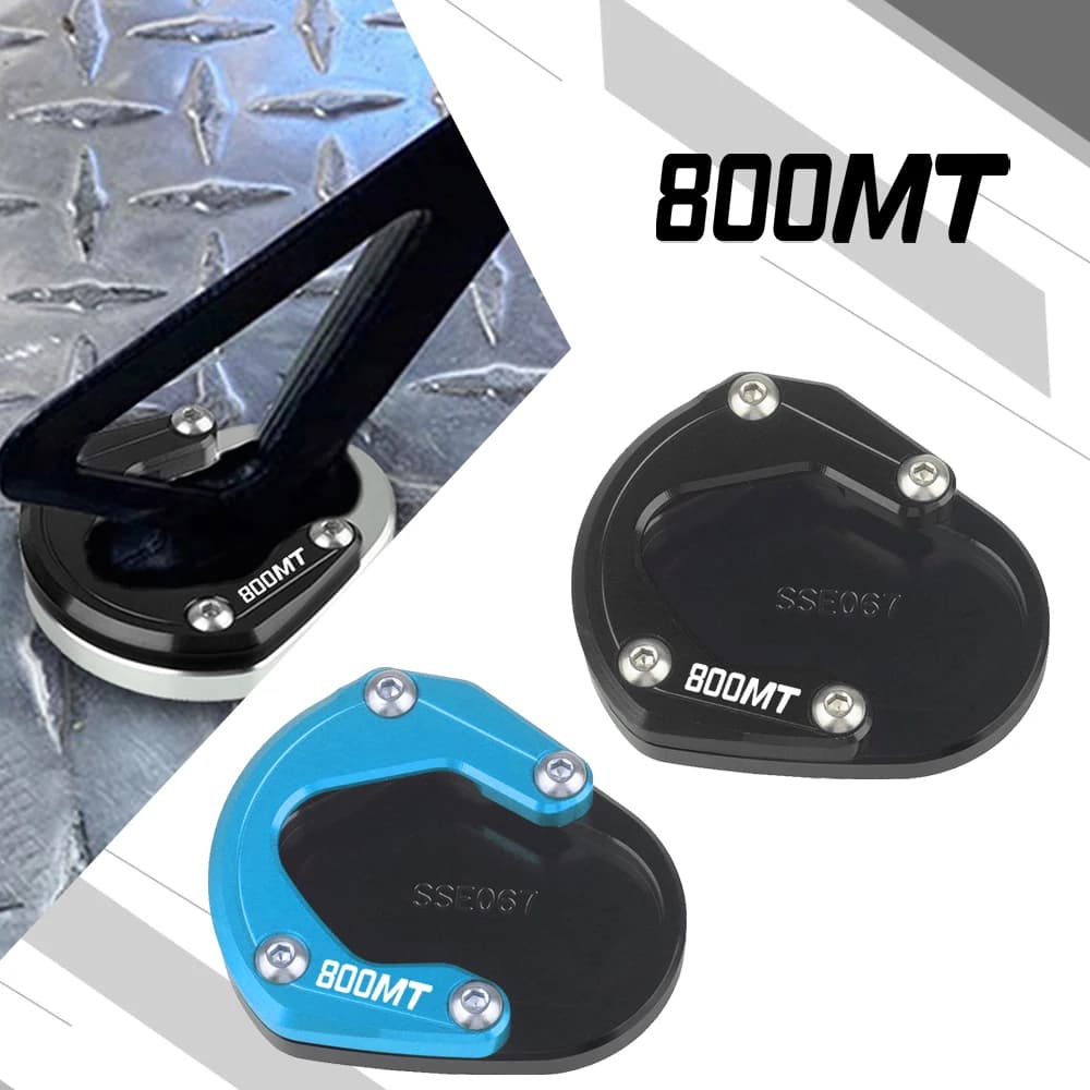 PER CFMOTO CF MOTO 800 MT CLX700 CLX CNC Cavalletto laterale Ingrandisci Estensione Cavalletto 800MT N39 ° 700 CL-X Heritage Sport ADV Alluminio