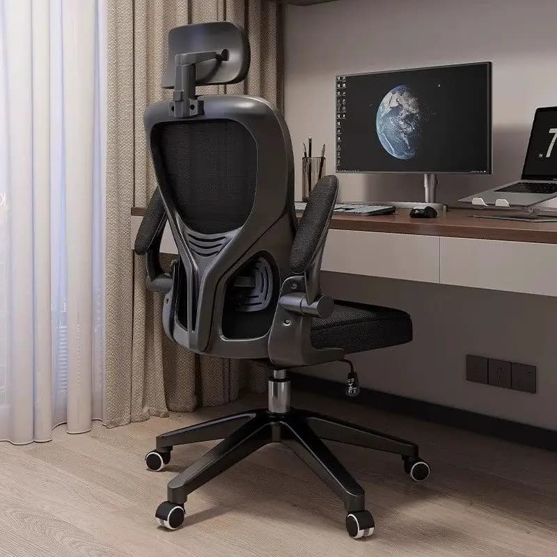 Poltrona da Gaming e Ufficio Reclinabile in Pelle di Design, Sedia da Ufficio Confortevole con Schienale Alto, Poltrona di Lusso per Camera da Letto, Arredamento Sillas